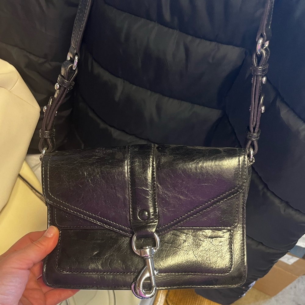 Rebecca Minkoff Black Leather Crossbody